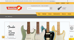 Desktop Screenshot of musicline24.de